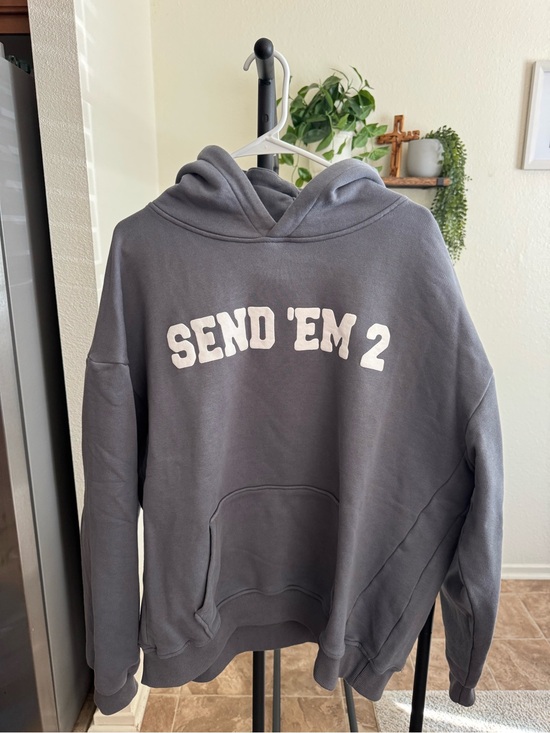 Other - Heaven Gray "SEND 'EM 2" Graphic Hoodie Sz XL Used